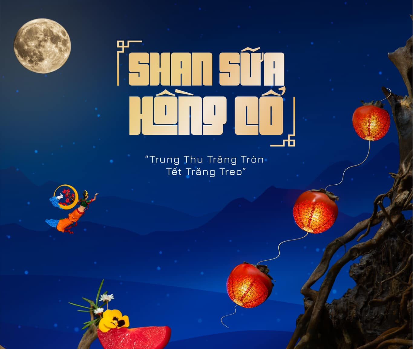 SHAN SỮA HỒNG CỔ