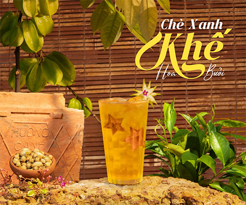 Chè Xanh Khế Hoa Bưởi